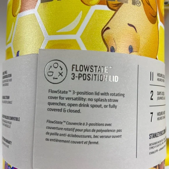 Stanley x LoveShackFancy Winnie the Pooh Honey Bee 40oz Limited Edition NIB - Picture 12 of 14
